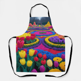 Delantal Hermoso jardín