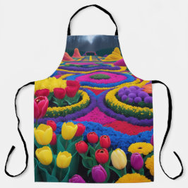 Delantal Hermoso jardín