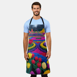 Delantal Hermoso jardín