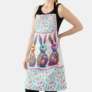 Delantal Hermoso lindo, colorido 3 de Pascua