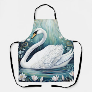 Delantal Hermoso Swan