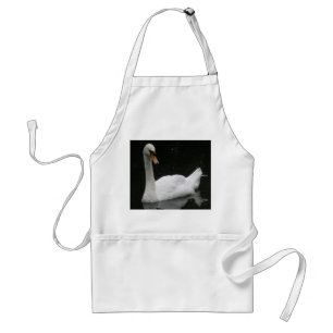 Delantal Hermoso White Swan Apron
