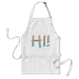 Delantal hi! Human intelligence