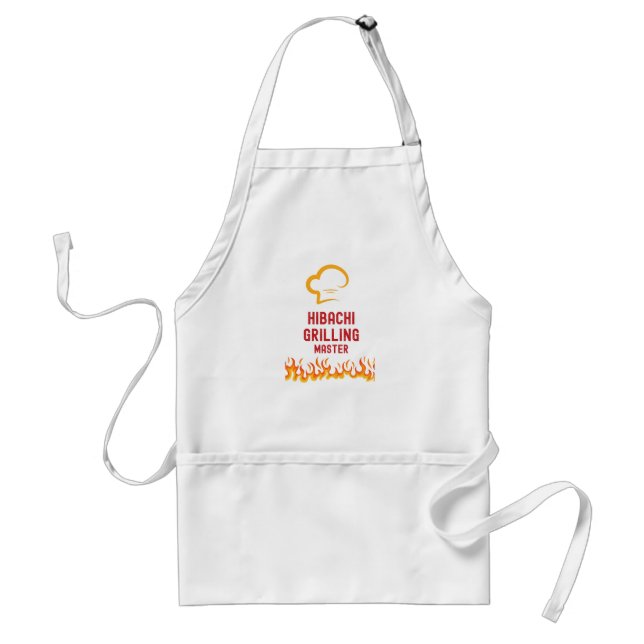 Delantal Hibachi Grill Master (Frente)