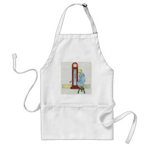 Delantal Hickory, Dickory, Dock Mother Goose Nursery Rhyme