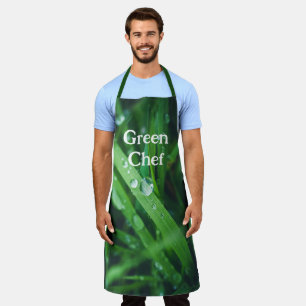Delantal Hierba verde
