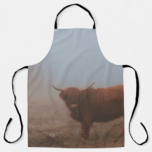 DELANTAL HIGHLAND CATTW COW (Anverso)
