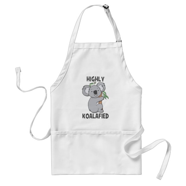 Delantal Highly Koalafied Koala (Frente)