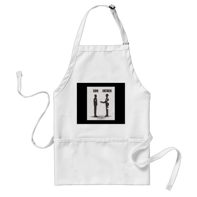 Delantal Hijo y padre (Frente)