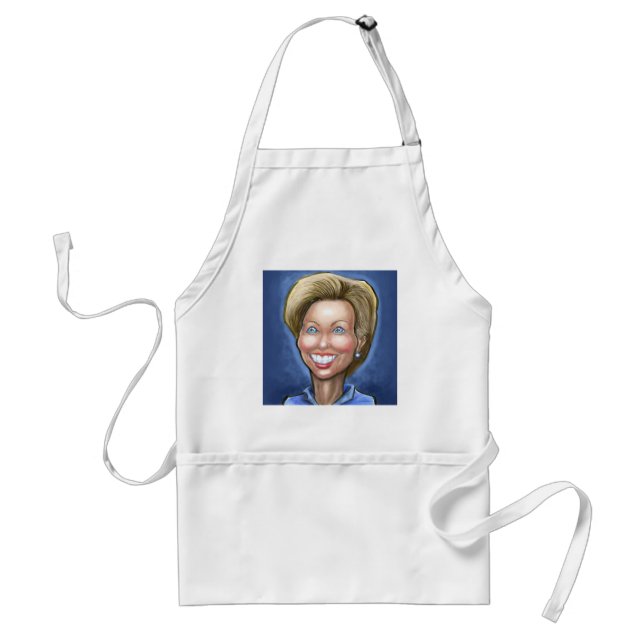 Delantal Hillary Clinton (Frente)