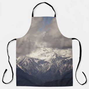 Delantal Himalaya en Bután, azul, himalaya, paisaje, m