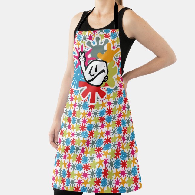 Delantal HIPPIE ICON lines ver 2023 BY MASANSER (in situ)