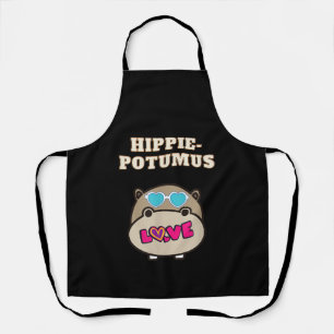 Delantal Hippie Potumus Baby Hippopótamo Lover