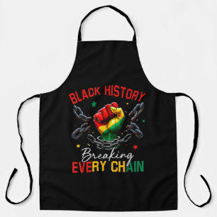 Delantal Historia Negra Rompiendo Cada Cadena