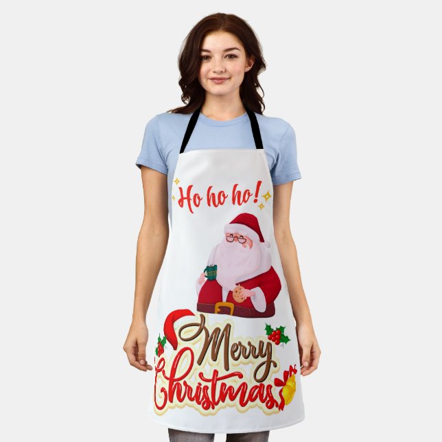 Delantal Ho Ho Ho (Gastado)