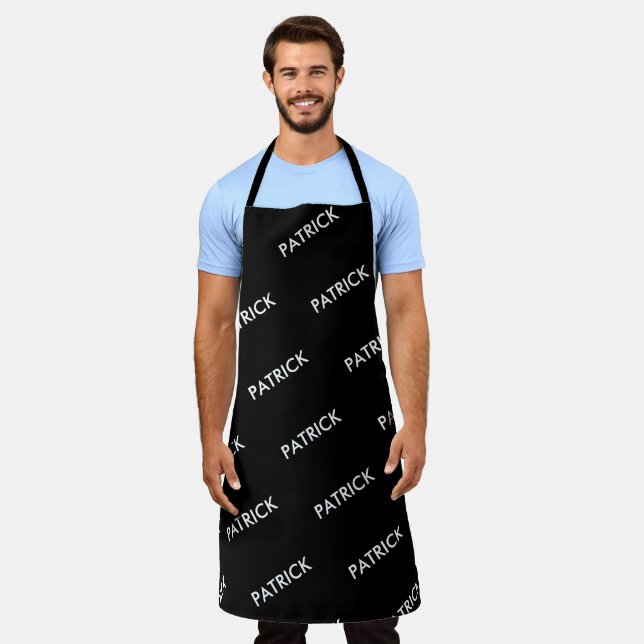 Delantal Hobby de Moda moderna Personalizado del chef de co (Gastado)