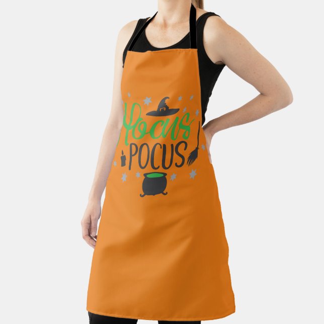 Delantal Hocus Pocus Testigos producen Halloween (in situ)