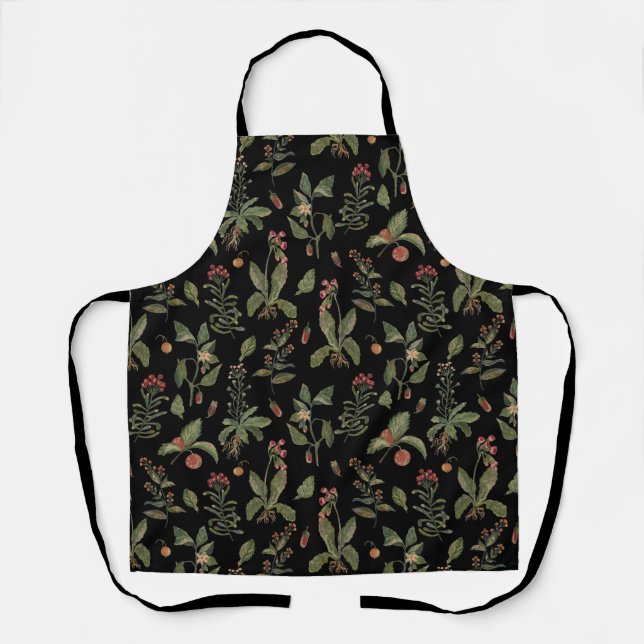 Delantal Hogar negro Herb  (Anverso)