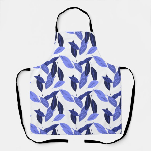 Delantal Hoja azul (Anverso)