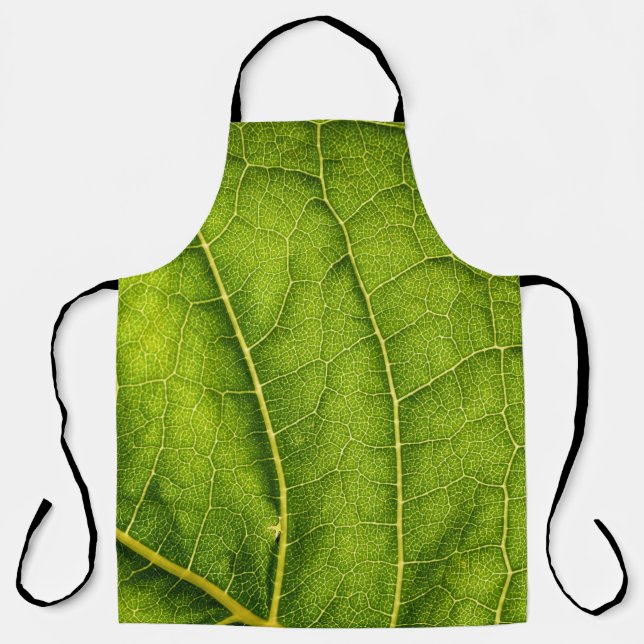Delantal Hoja verde (Anverso)