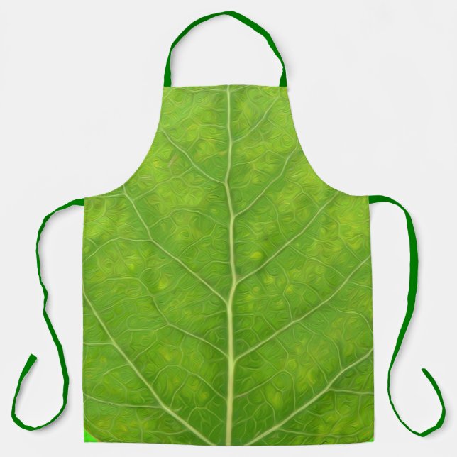 Delantal Hoja verde nº 11 (Anverso)