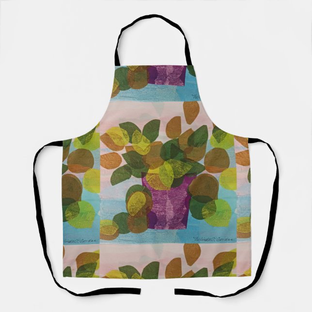 Delantal Hojas (Anverso)