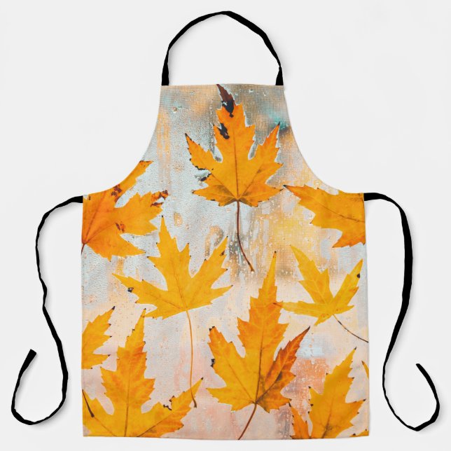 DELANTAL HOJAS AMARILLAS MAPLE (Anverso)