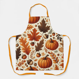 Delantal hojas clásicas/calabazas/bellotas Otoño 