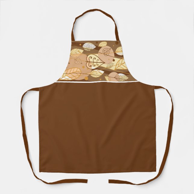 Delantal Hojas de Apron-Otumn (Anverso)