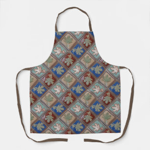 Delantal Hojas de arce coloridas impresas en Apron