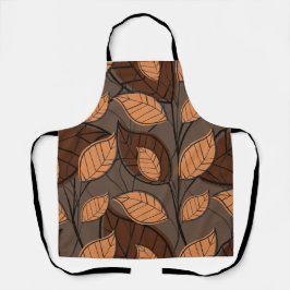 Delantal Hojas de Brown otoño