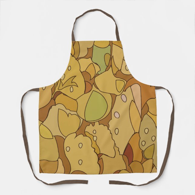 Delantal Hojas de Ginkgo (Anverso)