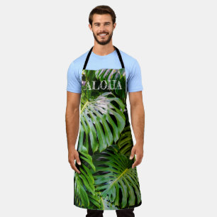 Delantal Hojas de Monstera, Jardines Limahuli, Kauai, Hawai