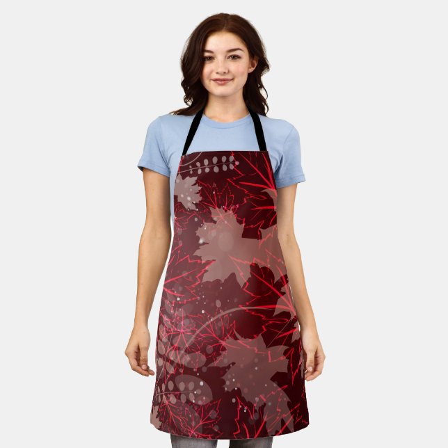 Delantal Hojas de oro 1 (Gastado)