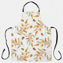 Delantal Hojas de otoño y alcornoques