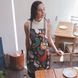 Delantal Hojas geométricas