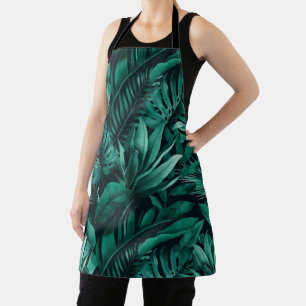 Delantal Hojas tropicales