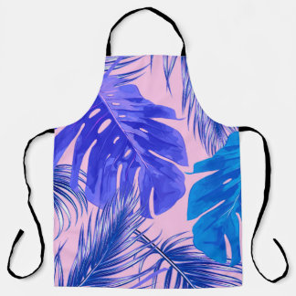 Delantal Hojas tropicales de palma, hojas de selva sin cost