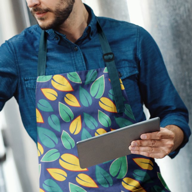 Delantal Hojas verdes (Subido por el creador)