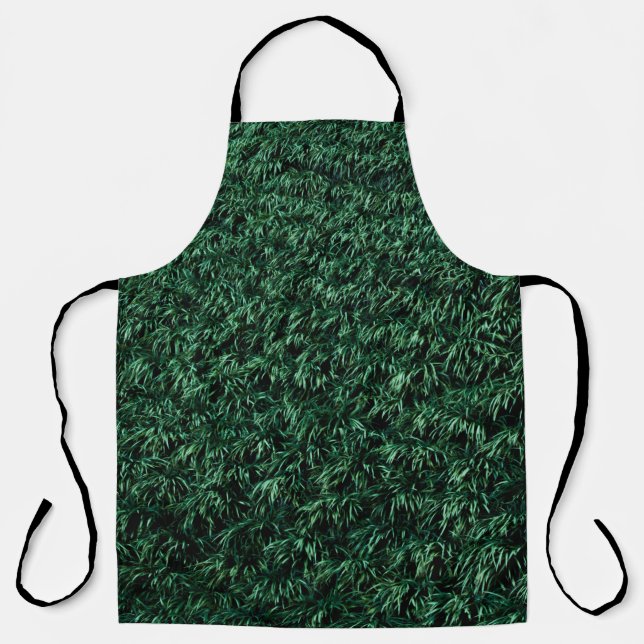 Delantal Hojas verdes (Anverso)