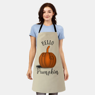 Delantal Hola calabaza