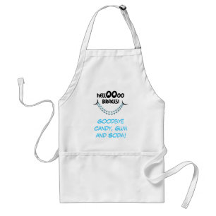 Delantal Hola personalizado paciente del regalo del