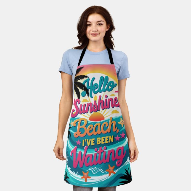 Delantal Hola Sunshine (Gastado)