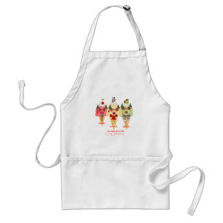 Delantal Holiday Apron Christmas cheer Spunky Spumoni