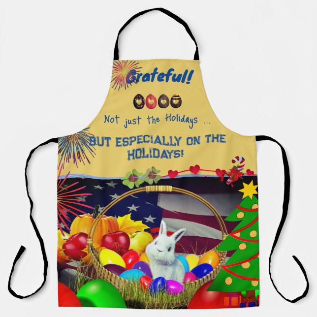 Delantal Holiday Baking Apron (Anverso)