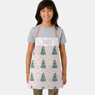 Delantal Holiday Kitchen Apron for Children Christmas Gift
