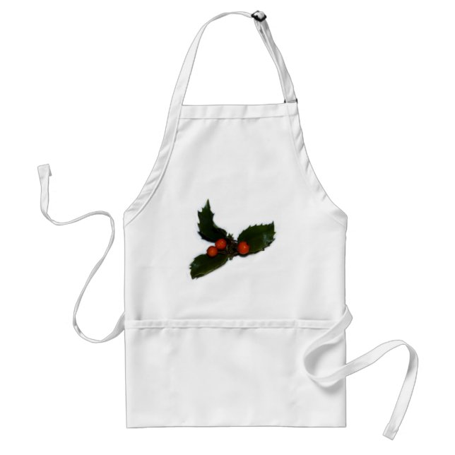 Delantal Holly para Navidades (Frente)