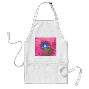 Delantal Hollyhock Flor Velvet rosa Apret