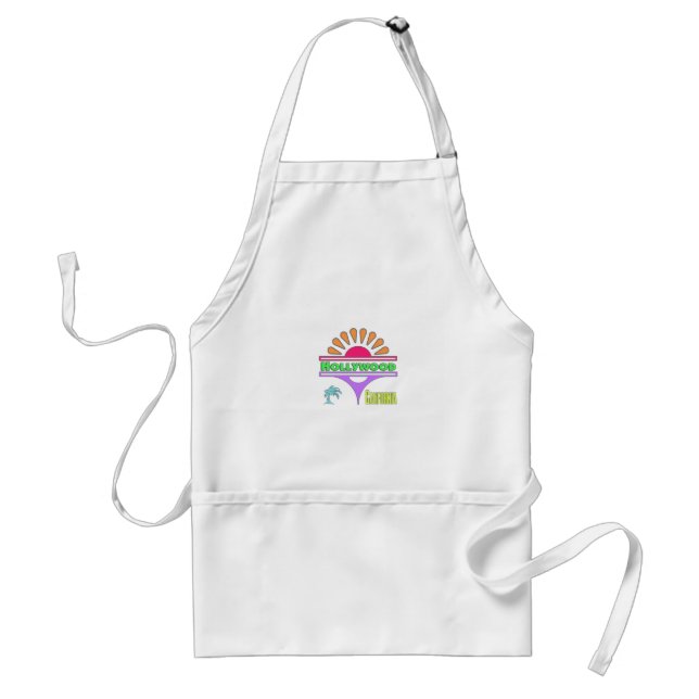 Delantal "Hollywood Colorful 1" Apron (Frente)