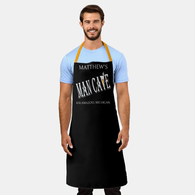 Delantal Hombre Cueva Mancaverna Hombre Cuevas Apron (Gastado)